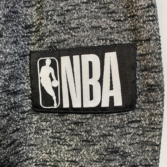 Men's M NBA Joggers Running Pants Med 3 Pockets Drawstring Elastic Waist - Picture 2 of 8